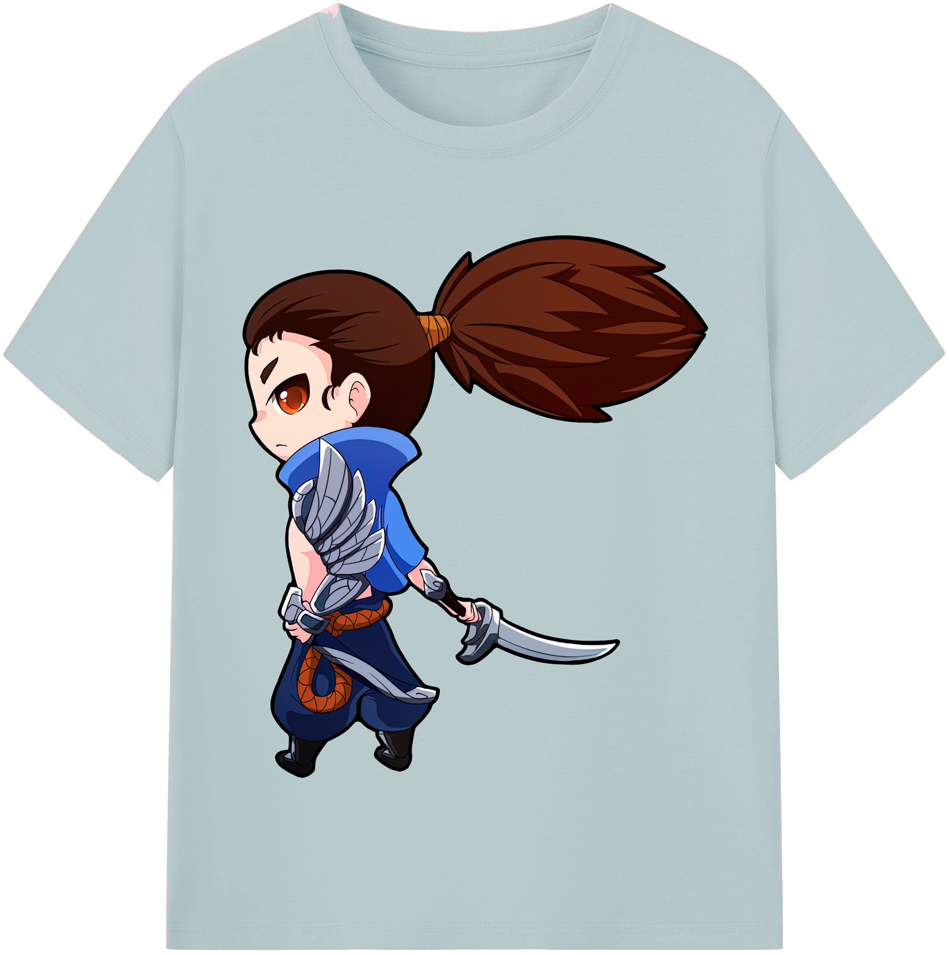 （画像用） リーグ・オブ・レジェンド League of Legends LOL 綿100％半袖Tシャツ（フロントプリント）